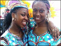 Carnival dancers