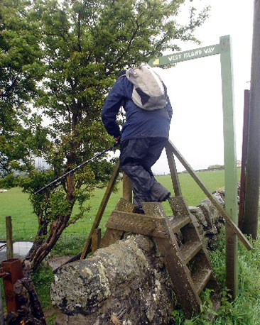 "Numerous styles of stiles are one of the pleasures of this walk. They must have received a bonus for each different kind when laying the route out."