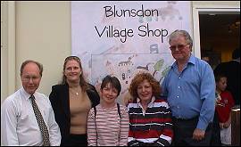 Blunsdon Village Shop committee members