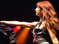 Nicola from Girls Aloud