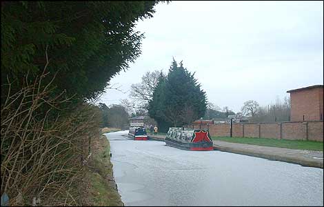 The old Dairy Crest building, pictured from across the wharf