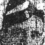 Flt Sgt Allen Drinkell from a 1943 newspaper clipping.