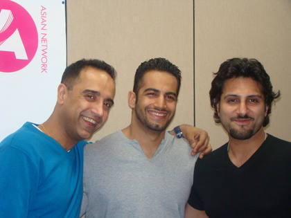 Upen Patel with Raj & Pablo