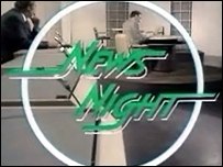 The first episode of Newsnight