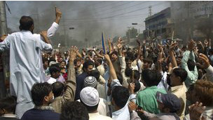 Protes di Pakistan
