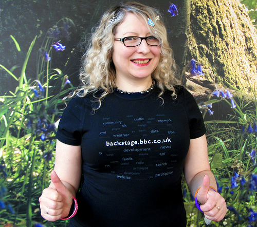 Backstage logo competition - cloud tag design