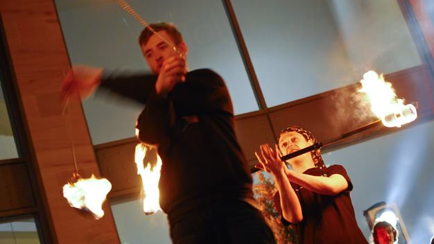 Flame throwers