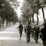 Close up view showing the civilian guard in rear. He’s the first civilian we’ve had and we are just showing him the ropes.