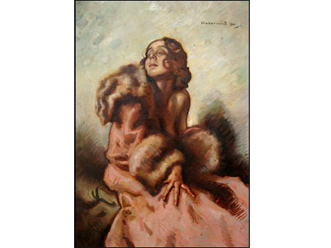 Portrait of Irena Beran by Hugo von Habermann (1921).