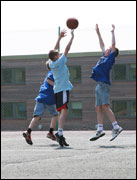 Children taking part in sport