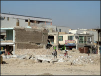 خانه های ويران شده از طرف شاروالی