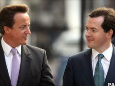 David Cameron and George Osborne