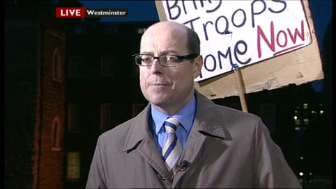 Nick Robinson on the BBC Six O'Clock News