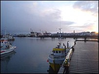 Boats in Reykjavik