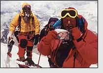 Alan - on the mountain peak