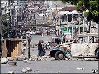 Violência no Haiti