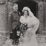 Marriage of Hester Dunphy to Dorothy Wilkes at Beckminster Methodist Church, Pennfields, Wolverhampton on the 6th September, 1941.