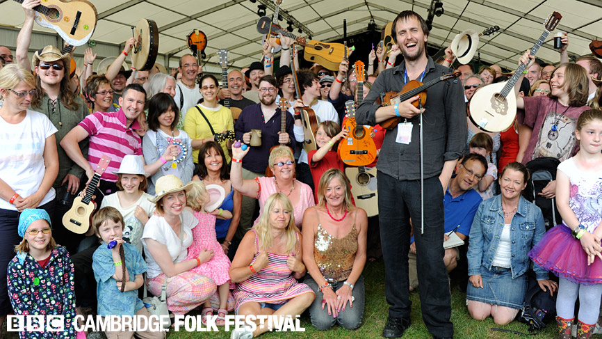 Jon Boden of Bellowhead, following his surprise gig for Radio 2.