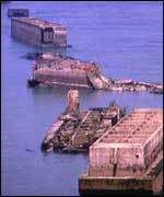 mulberry harbours