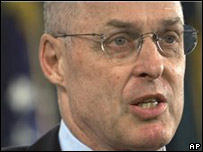 secretário do Tesouro americano, Henry Paulson