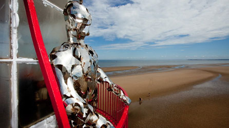 The Keeper, now manning Point of Ayr lighthouse
