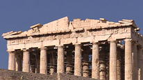 Facts about the Greek language. The Parthenon, Athens