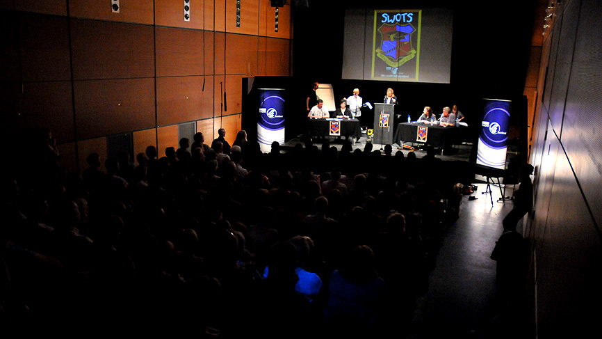 View from the back of the class