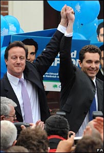 David Cameron and Edward Timpson