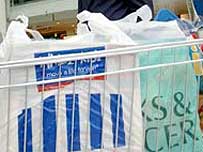 Supermarket carrier bags