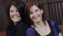 Karen Kirby and Lynette Fay