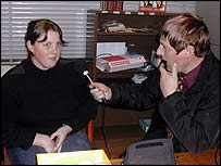 Rachel Diss and Paul O'Neill