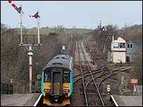Train at Appleby station