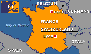 Map of France