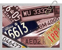 Swapping number plates can change a car's identity