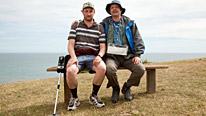 Tom (Steve Edge, left) is on the trail of buried treasure while Bob (Mark Heap) faces a crisis