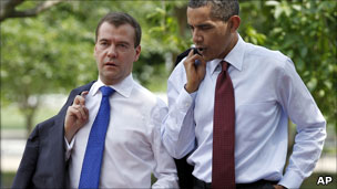 President Medvedev and President Obama