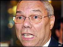 Secretário de Estado americano, Colin Powell
