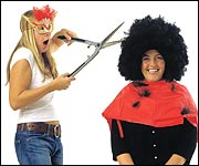 Chopping off hair to raise money!