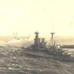 HMS Valiant leaving Malta harbour