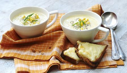 Sweetcorn chowder