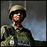 Soldado israelense na cidade de Kiryat Shmona (foto de julho de 2006)