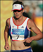 Kate Allenby running