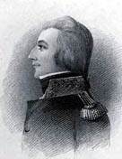 Portrait style painting of Theobald Wolfe Tone
