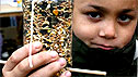 Child with seeds