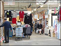 Inside Brierley Hill market