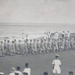 A Victory Parade on VJ Day in Colombo — The women marching