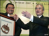Endonezya ve Malezya liderleri