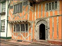 Timber framed house