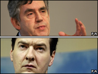 gordon brown and george osborne