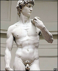 Socha Davida od Michelangela Buonarottiho